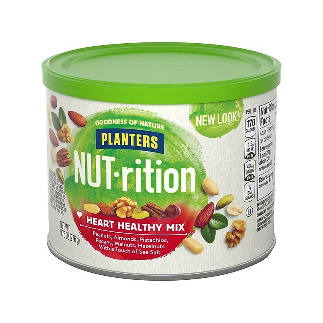 Planters NUT-rition Heart Healthy Mix Nuts, Variety, 9.75 Oz. (05957) - Image 2