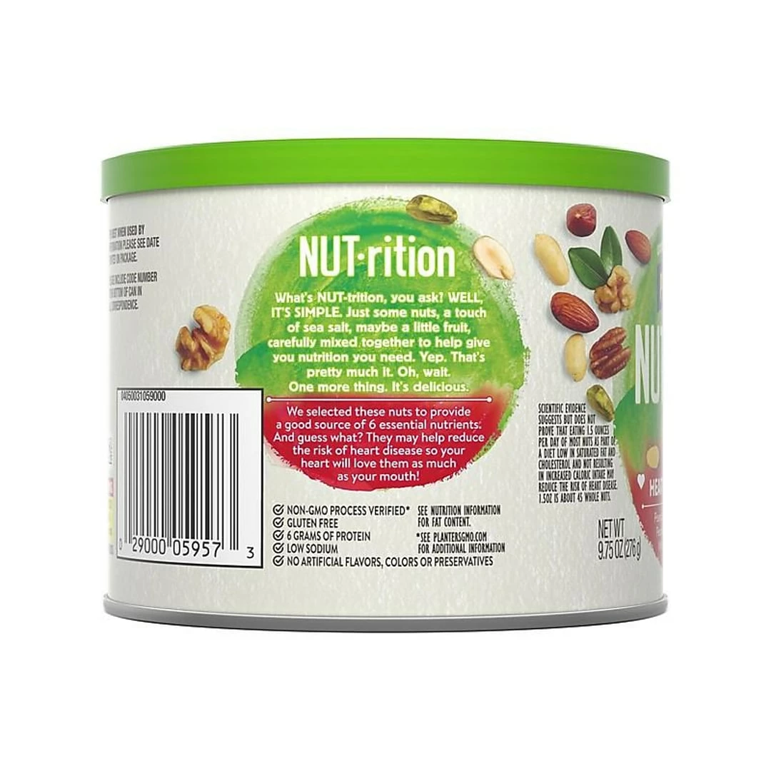 Planters NUT-rition Heart Healthy Mix Nuts, Variety, 9.75 Oz. (05957) - Image 4