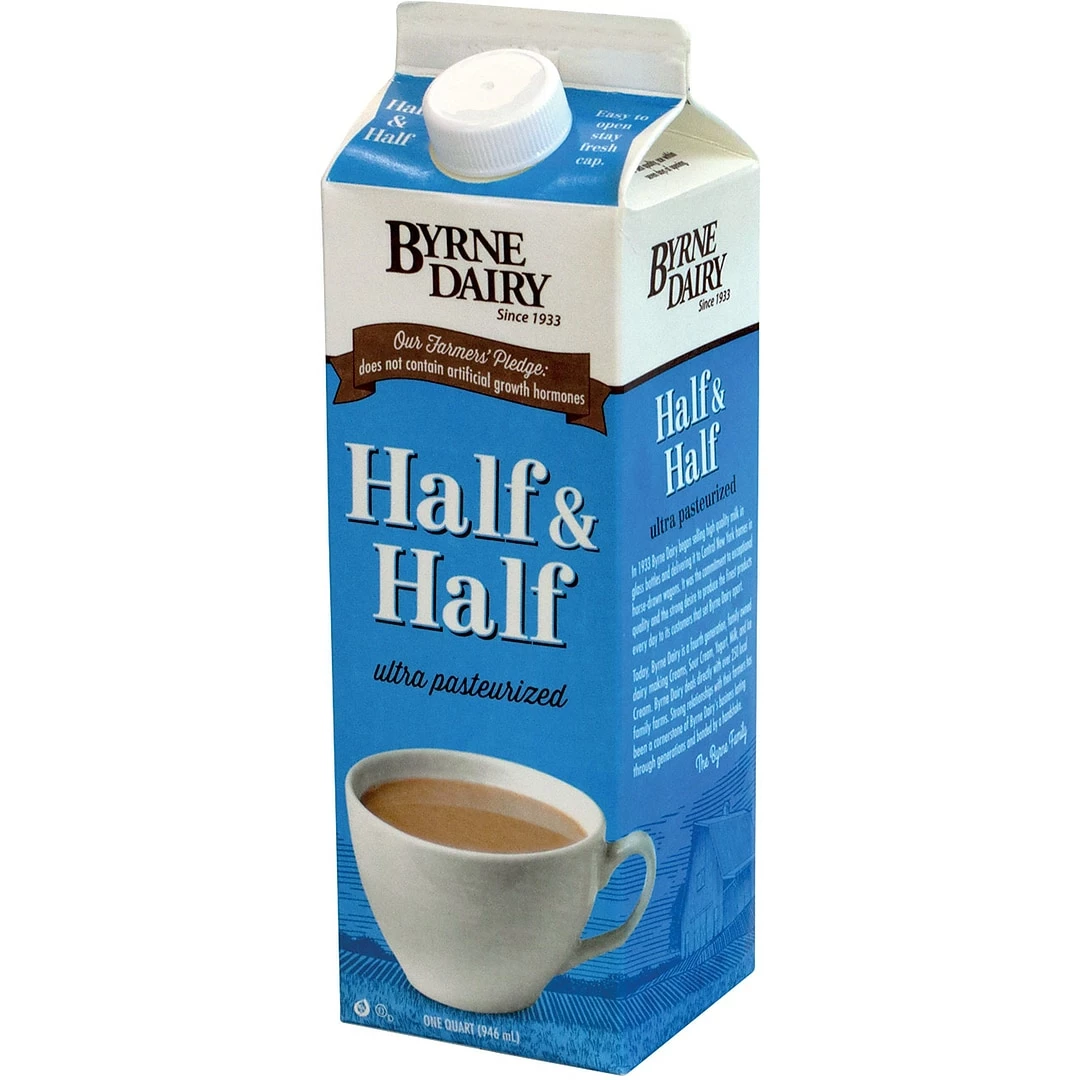 Byrne Half & Half Original Dairy Free Liquid Creamer (902-00071) - Image 3